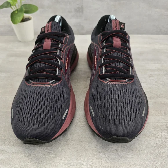 Brooks Adrenaline GTS 21 Running Shoes Coral/Gray Women's Size 7 Black Nocturne - Picture 5 of 7